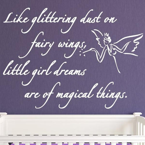 Fairy Dust Kids Wall Decal