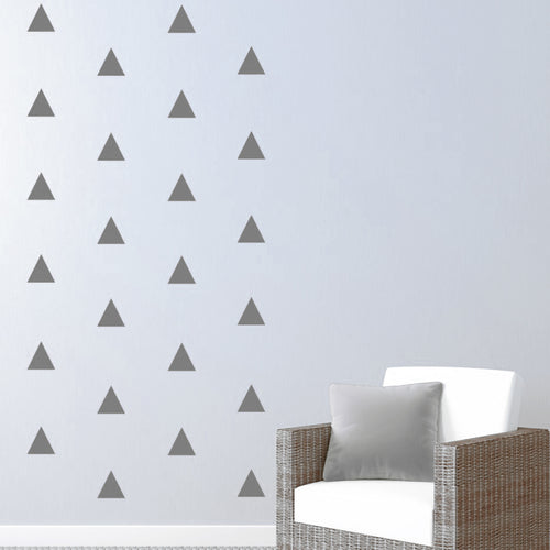 Triangles Pattern Wall Decal