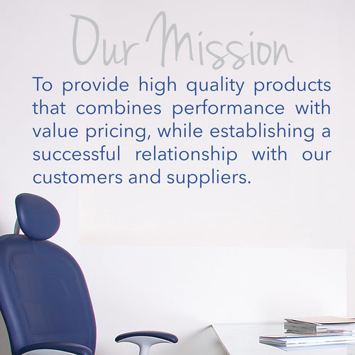 Mission Statement Wall Decal