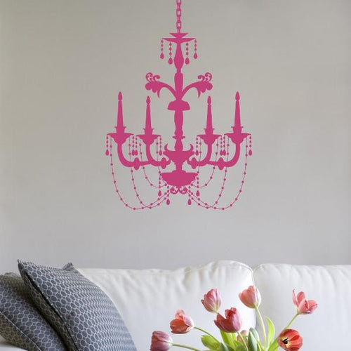 Chic Chandelier Wall Decal