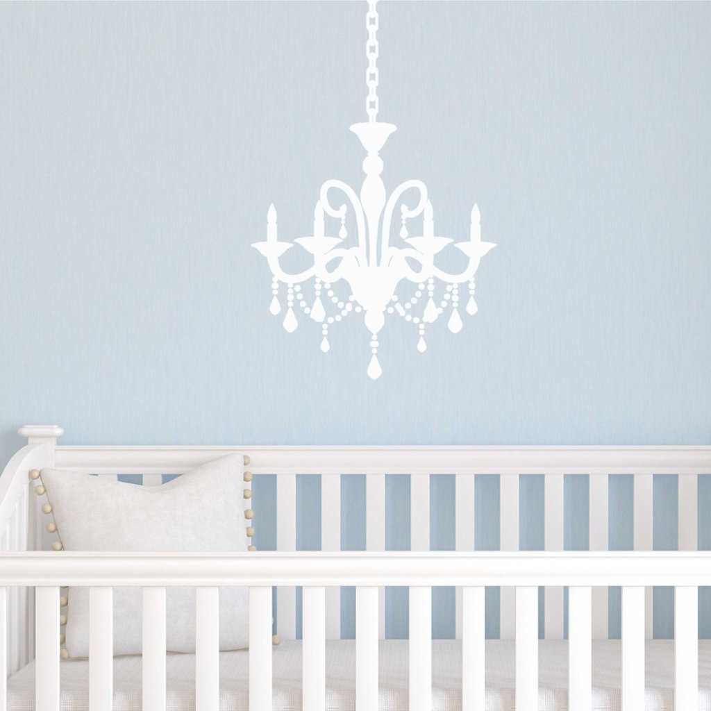 Cottage Chandelier Wall Decal