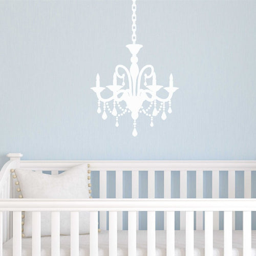 Cottage Chandelier Wall Decal