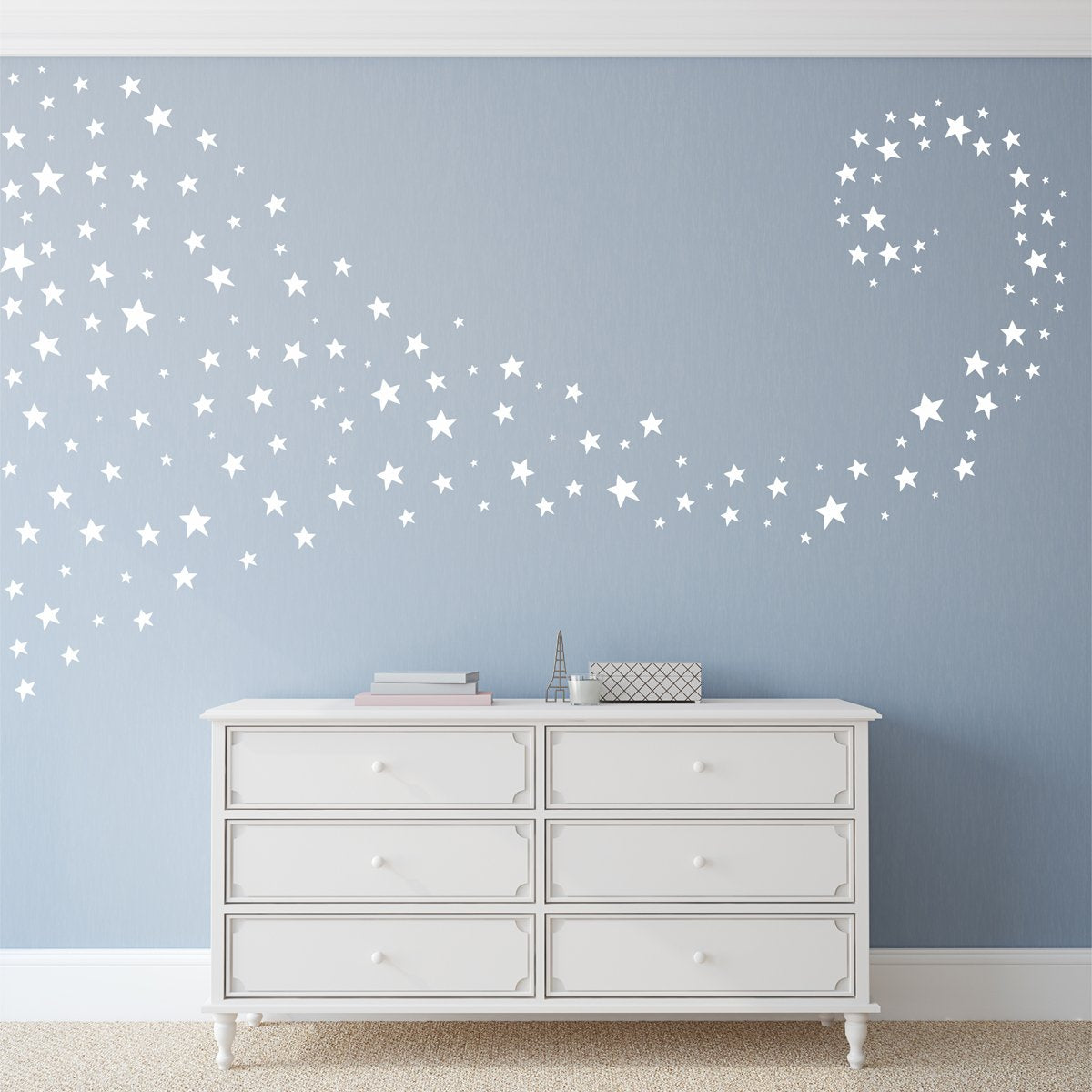 Shooting Stars Kids Wall Decal