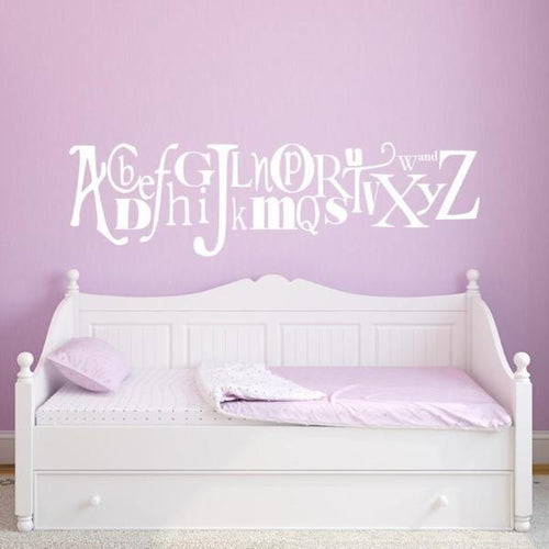 Alphabet Letters Kids Wall Decal