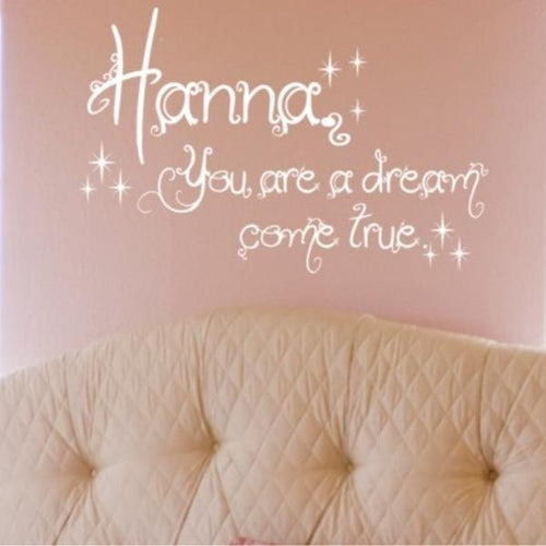 Dream Come True Kids Wall Decal