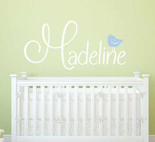 Cute Birdie Kids Wall Decal