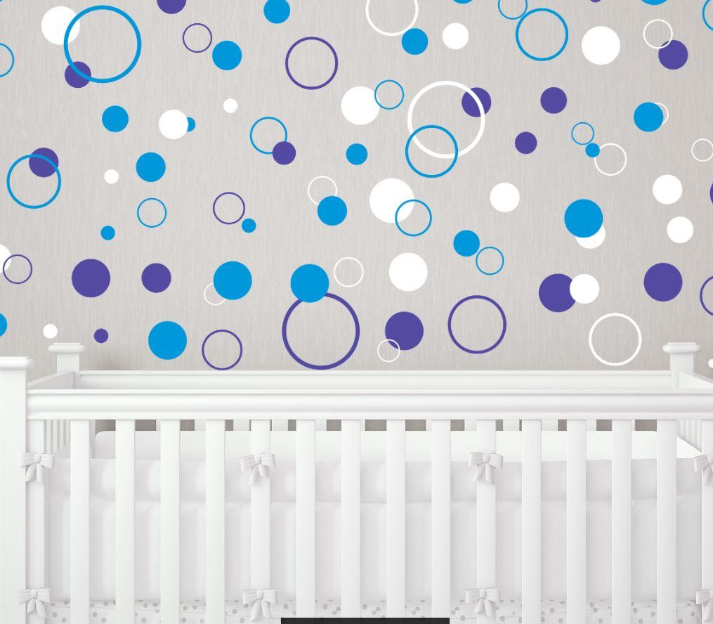 Dots and Circles Kids Wall Decal