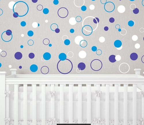 Dots and Circles Kids Wall Decal