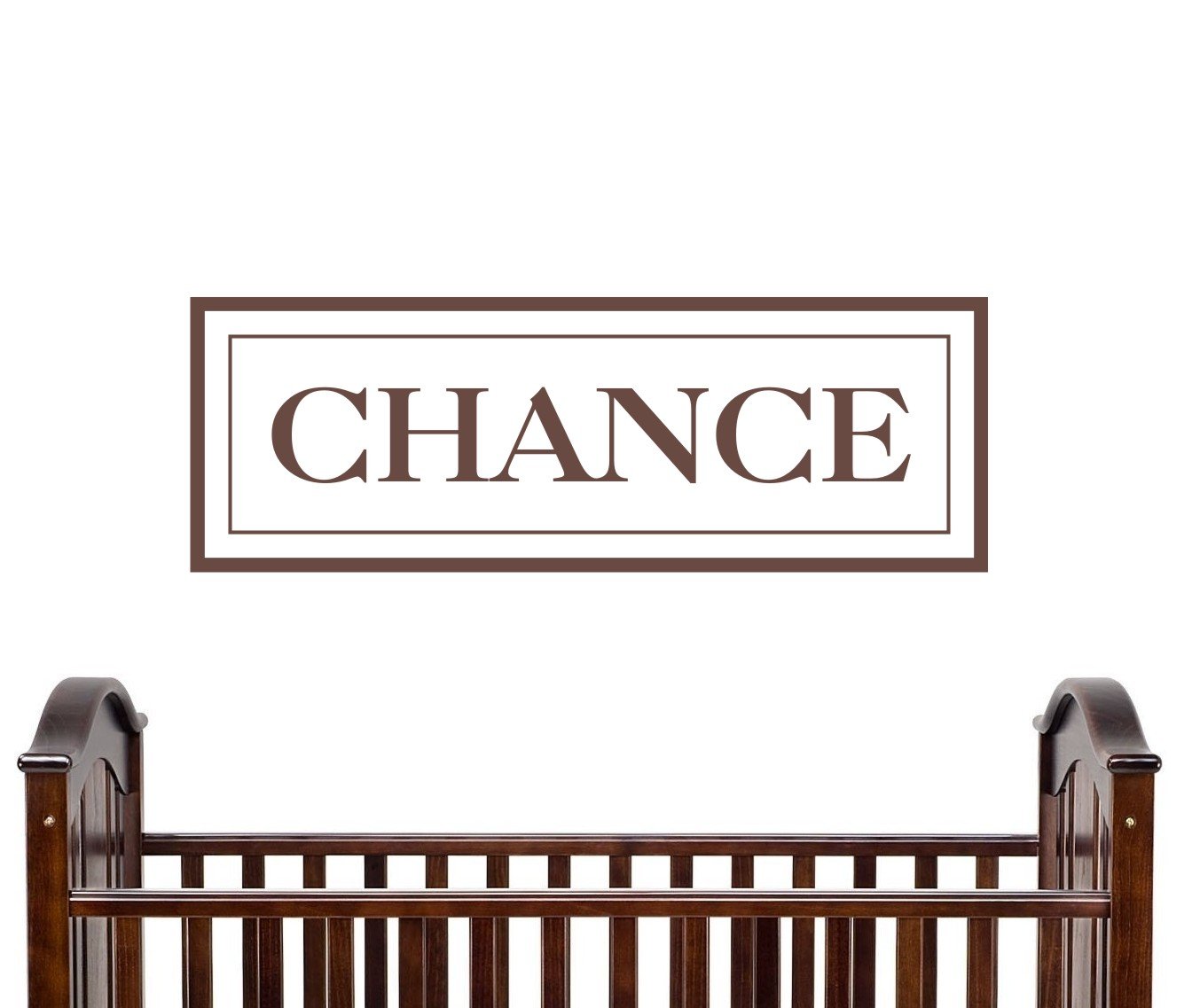 Rectangle Classic Name Kids Wall Decal