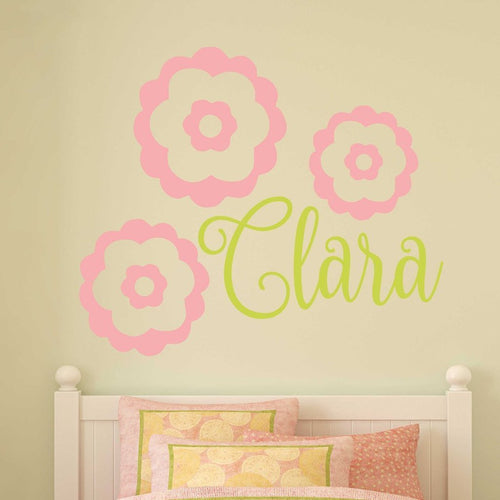 Flower Pops Kids Wall Decals