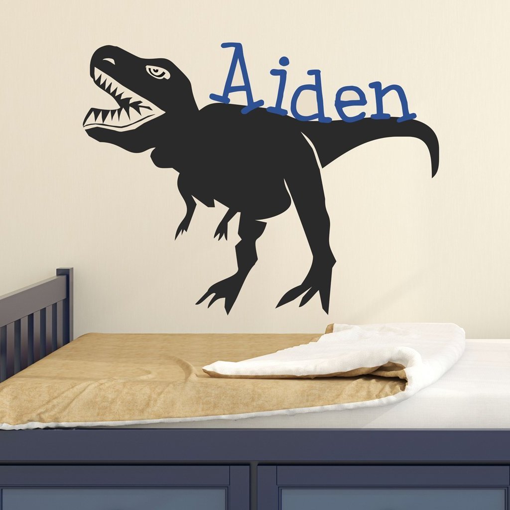 Dinosaur T-Rex Name Kids Wall Decal