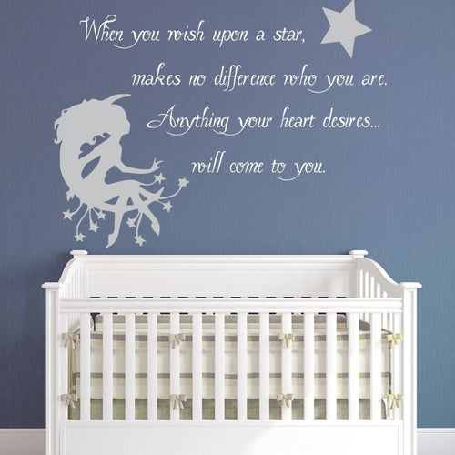 Wish Upon a Star Kids Wall Decal