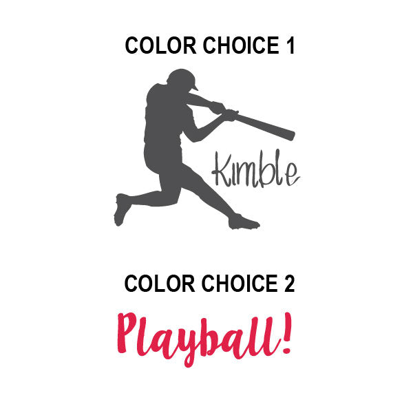Play Ball Personalized Kids Wall Decal