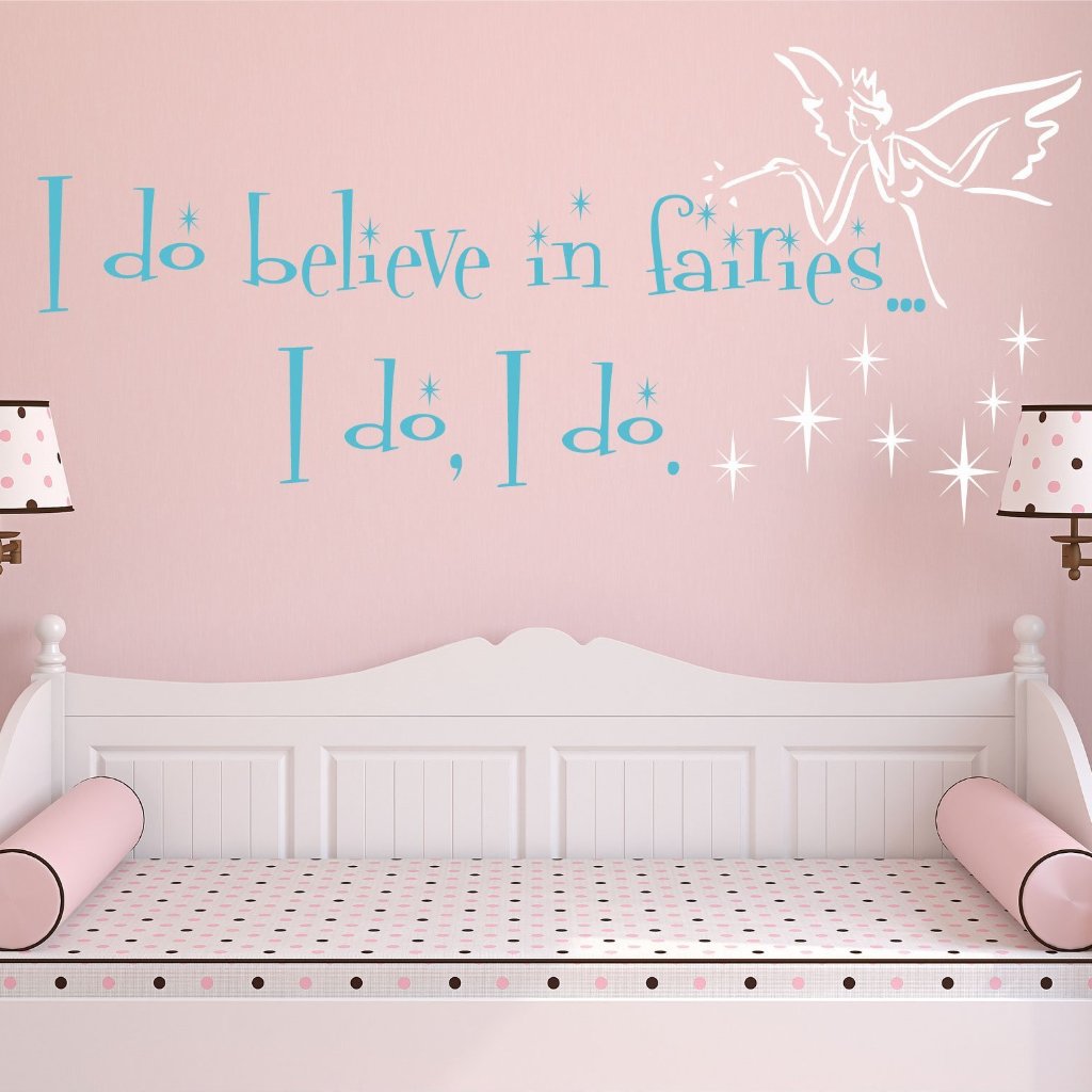 Believe in Fairies Kids Wall Decal