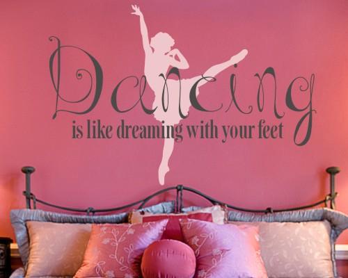 Dancing is Dreaming Dance Wall Decal