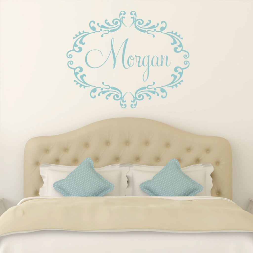 Princess Personalized Frame Wall Decal