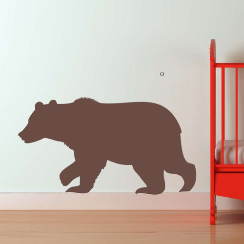 Woodland Bear Kids Wall Decal