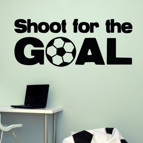 Soccer Sport Goals Kids Wall Decal