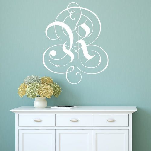Royal Personalized Monogram Wall Decal